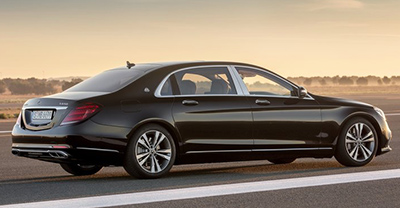 Mercedes-Benz S-Class Maybach 2019 rear view