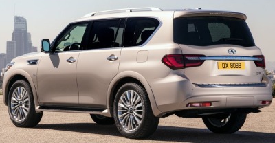 Infiniti QX80 2019 rear view