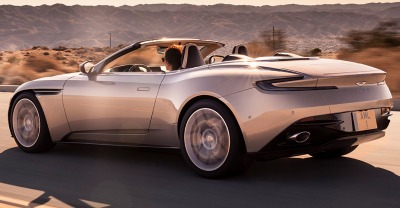 Aston Martin DB11 Volante 2018 rear view