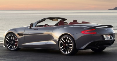 Aston Martin Vanquish Volante 2015 rear view