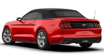 Ford Mustang Convertible 2023 rear view