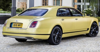 Bentley Mulsanne 2020 rear view