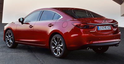 Mazda 6 2018 rear view