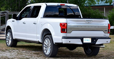 Ford F-150 2020 rear view