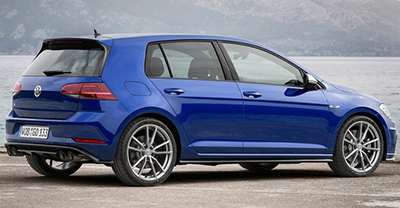 Volkswagen Golf R 2019 rear view