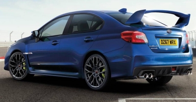 Subaru Impreza WRX STI 2018 rear view