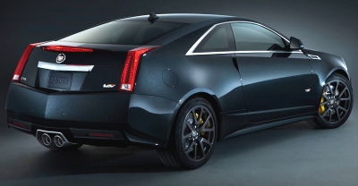 Cadillac CTS-V Coupe 2011 rear view