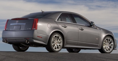 Cadillac CTS-V 2009 rear view