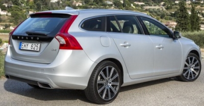 Volvo V60 2014 rear view