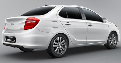 Chery Arrizo 3 2019 rear view