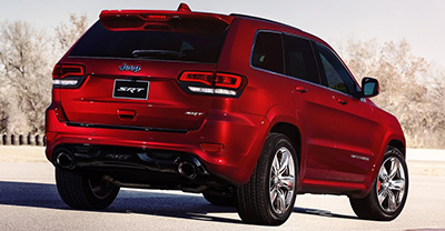 Jeep Grand Cherokee SRT 2019 rear view