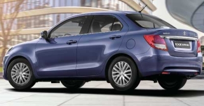 Suzuki Swift Dzire 2018 rear view