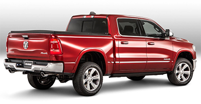 Ram 1500 2022 rear view