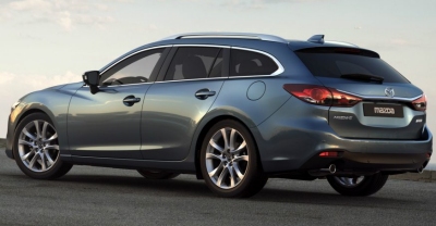 Mazda 6 Wagon 2014 rear view