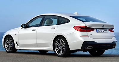 BMW 6-Series Gran Turismo 2020 rear view