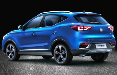 MG ZS 2019 rear view