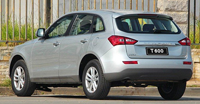 Zotye T600 2018 rear view