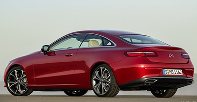 Mercedes-Benz E-Class Coupe 2018 rear view