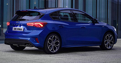 Ford Focus 2019 rear view