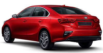 Kia Cerato 2019 rear view