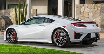 Acura NSX 2022 rear view