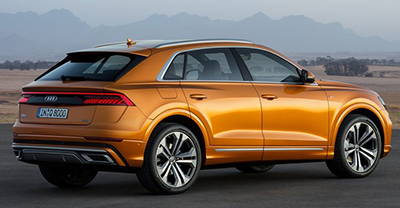 Audi Q8 2019 rear view