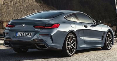 BMW 8-Series 2021 rear view