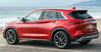 Infiniti QX50 2019 rear view