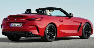 BMW Z4 2022 rear view