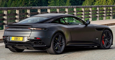 Aston Martin DBS 2021 rear view