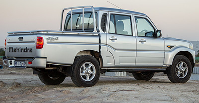 Mahindra Scorpio Pikup 2023 rear view