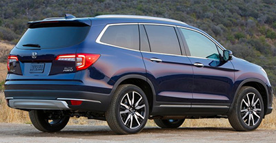 Honda Pilot 2020 rear view