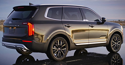 Kia Telluride 2021 rear view