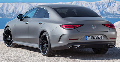 Mercedes-Benz CLS-Class 2019 rear view