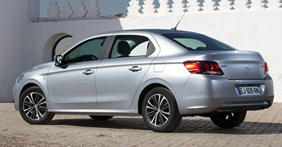 Peugeot 301 2020 rear view