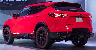 Chevrolet Blazer 2019 rear view