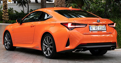 Lexus RC  2024 rear view