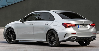 Mercedes-Benz A-Class Sedan 2022 rear view