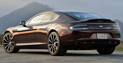 Aston Martin Rapide 2020 rear view