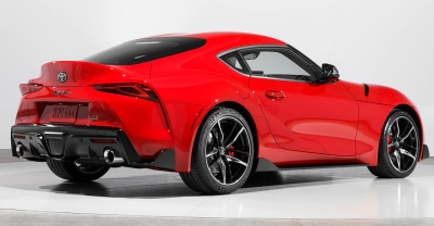 Toyota Supra 2022 rear view