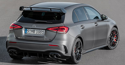 Mercedes-Benz A 45 AMG 2021 rear view