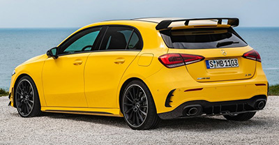 Mercedes-Benz A 35 AMG 2019 rear view