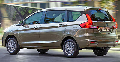 Suzuki Ertiga 2019 rear view