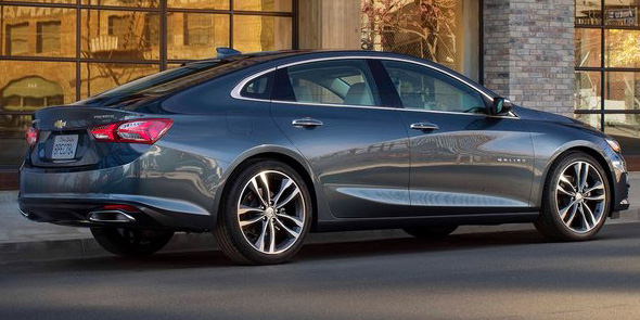 Chevrolet Malibu 2019 rear view