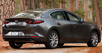 Mazda 3 Sedan 2022 rear view