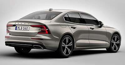 Volvo S60 2022 rear view