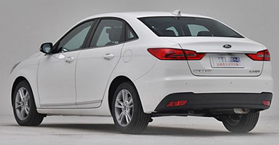 Ford Escort 2021 rear view