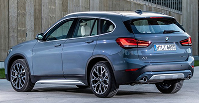 BMW X1 2021 rear view