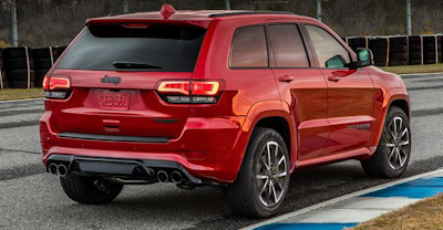 Jeep Grand Cherokee Trackhawk 2018 rear view