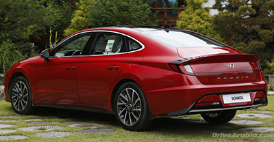 Hyundai Sonata 2023 rear view